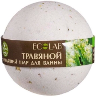 Ecolab Шар бурлящий для ванны "Базилик и Шалфей", 220 г