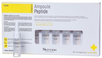 Skindom Fermenta Ampoules Peptide Концентрат для лица с пептидами питательный, 7 шт по 7 мл
