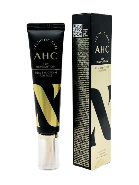 AHC Крем для век антивозрастной с эффектом лифтинга Ten Revolution Real Eye Cream For Face, 30 мл