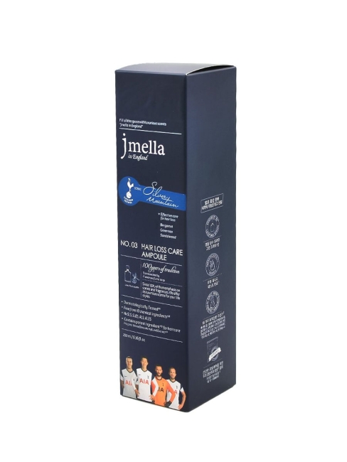 Jmella Ампульная сыворотка против выпадения волос Бергамот, зелёный чай, сандаловое дерево In England Silver Mountain Hair Loss Care Ampoule, 200 мл