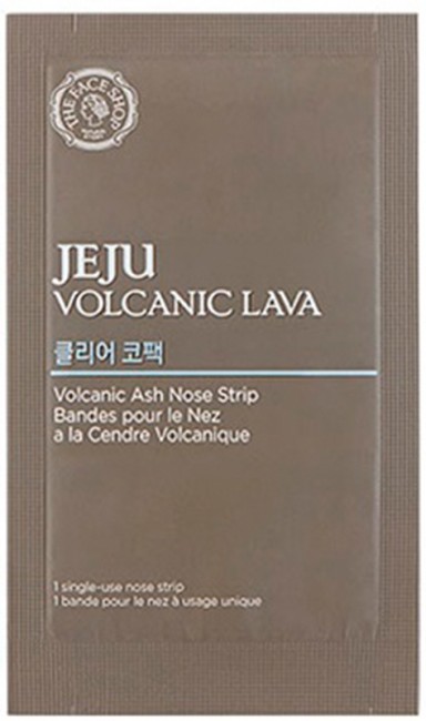 THE FACE SHOP Jeju Volcanic Lava Pore Clear Nose Strip Очищающие патчи для носа, 0.1 г THE FACE SHOP Jeju Volcanic Lava Pore Clear Nose Strip Очищающие патчи для носа, 0.1 г