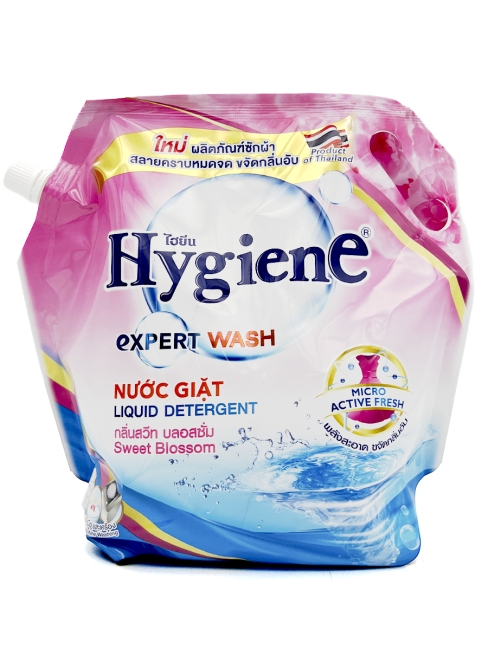 Hygiene Гель для стирки парфюмированный Сладкий бутон Detergent Sweet Blossom, 1800 мл Hygiene Гель для стирки парфюмированный Сладкий бутон Detergent Sweet Blossom, 1800 мл