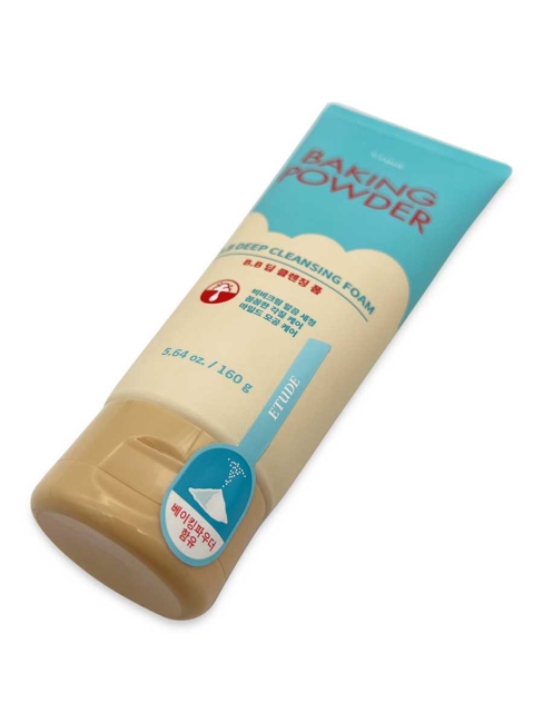 Etude House Пенка для умывания и глубокой очистки Baking Powder BB Deep Cleansing Foam, 160 мл