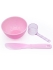 Anskin Набор для нанесения альгинатных масок Tools Beauty Set Pink, 3 шт