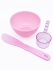 Anskin Набор для нанесения альгинатных масок Tools Beauty Set Pink, 3 шт