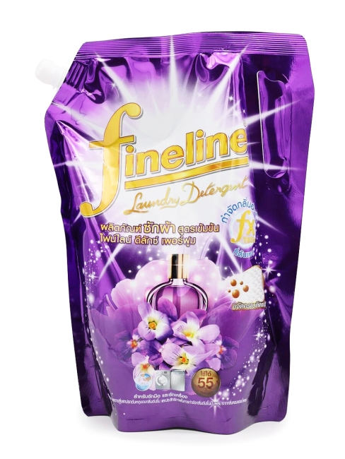 Fineline Гель концентрат для стирки парфюмированный Роза Deluxe Perfume Purple, 1250 мл