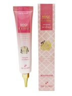 3W Clinic Крем для век осветляющий с экстрактом розы Rose Eye Cream, 40 мл