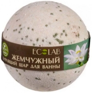 Ecolab Шар бурлящий для ванны "Белый лотос и Пальмроза", 220 г