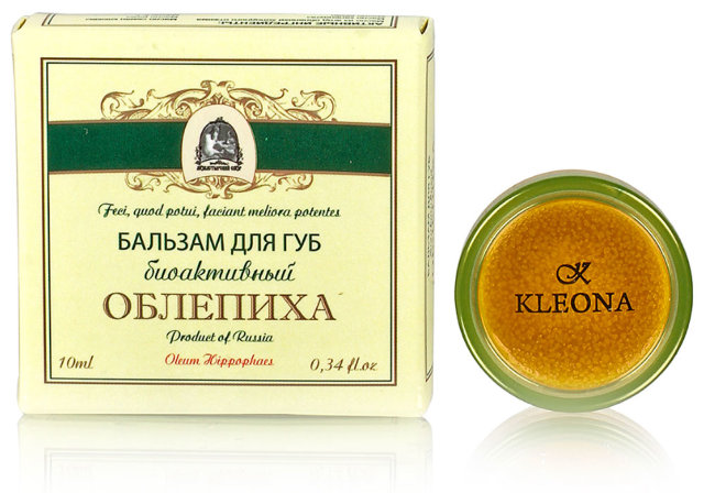 Kleona Бальзам для губ биоактивный "Облепиха", 10 мл Kleona Бальзам для губ биоактивный "Облепиха", 10 мл
