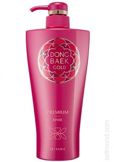 MISSHA Dong Baek Gold Premium Shampoo Шампунь для повредженных волос, 500 мл