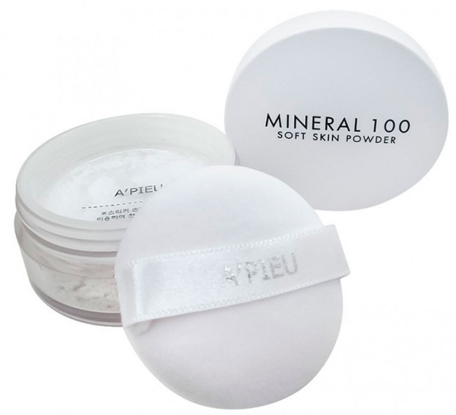 A'PIEU Mineral 100 Soft Skin Powder Пудра рассыпчатая, 4 г A'PIEU Mineral 100 Soft Skin Powder Пудра рассыпчатая, 4 г