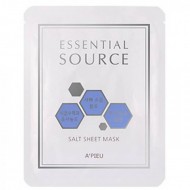 A'PIEU Essential Source Salt Sheet Mask Гидрогелевая маска с солью мертвого моря, 25 г A'PIEU Essential Source Salt Sheet Mask Гидрогелевая маска с солью мертвого моря, 25 г