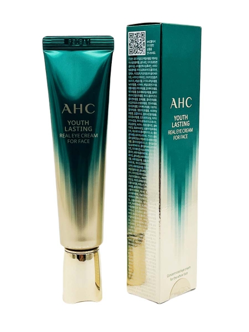 AHC Крем для век омолаживающий с 9 видами коллагена Youth Lasting Real Eye Cream For Face, 30 мл AHC Крем для век омолаживающий с 9 видами коллагена Youth Lasting Real Eye Cream For Face, 30 мл