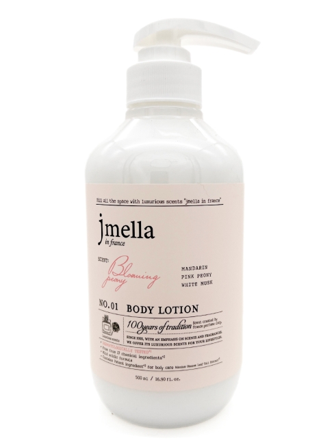 Jmella Парфюмированный лосьон для тела N0.01 In France Blooming Peony Body Lotion, 500 мл Jmella Парфюмированный лосьон для тела N0.01 In France Blooming Peony Body Lotion, 500 мл