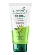 Biotique Гель для умывания кожи лица против акне с нимом Bio Neem Purifying Face Wash, 50 мл Biotique Гель для умывания кожи лица против акне с нимом Bio Neem Purifying Face Wash, 50 мл