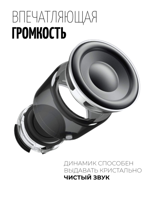 EWA Lipusen Портативная Bluetooth колонка розовая A106 Pro Pink, 3 Вт