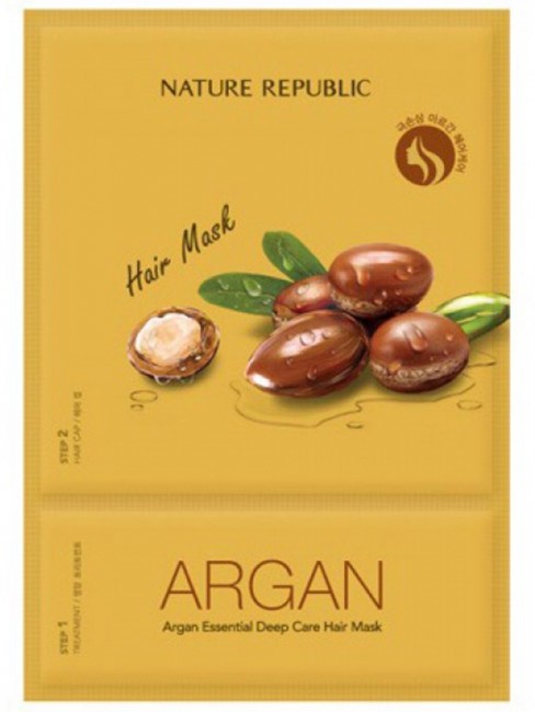 NATURE REPUBLIC Argan Essential Deep Care Hair Mask Маска интенсивного ухода для волос с маслом арганы, 15 мл NATURE REPUBLIC Argan Essential Deep Care Hair Mask Маска интенсивного ухода для волос с маслом арганы, 15 мл