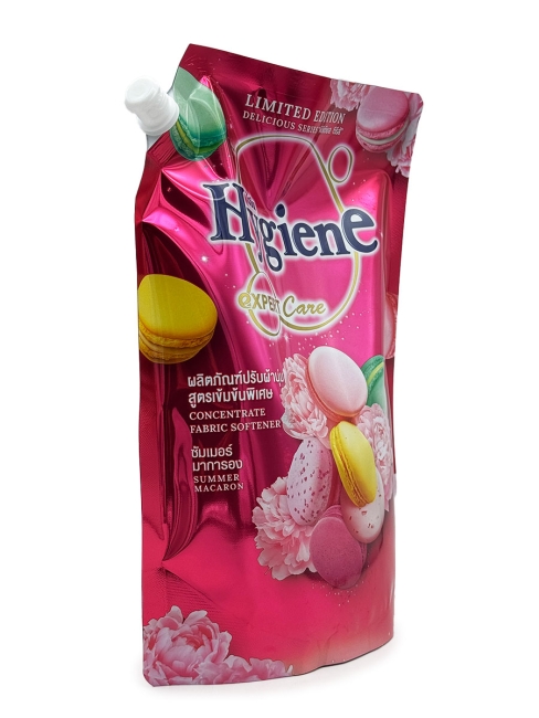 Hygiene Кондиционер концентрат для белья парфюмированный Летний макарун Summer Macaron Scent Fabric Softener, 1100 мл Hygiene Кондиционер концентрат для белья парфюмированный Летний макарун Summer Macaron Scent Fabric Softener, 1100 мл