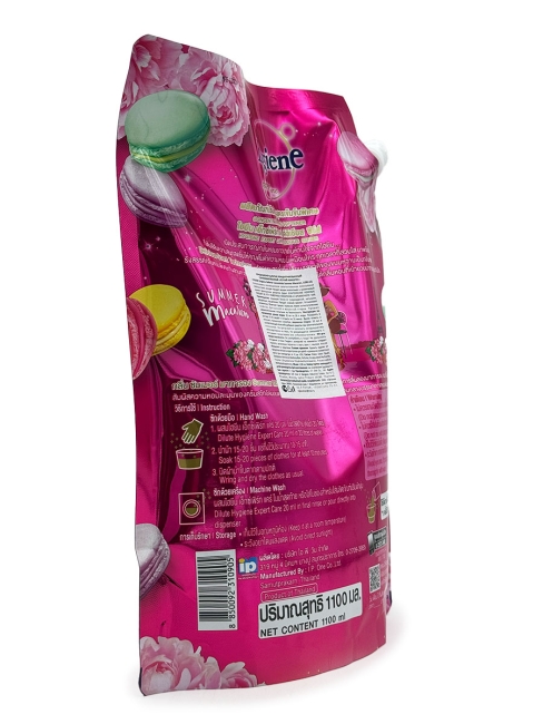 Hygiene Кондиционер концентрат для белья парфюмированный Летний макарун Summer Macaron Scent Fabric Softener, 1100 мл Hygiene Кондиционер концентрат для белья парфюмированный Летний макарун Summer Macaron Scent Fabric Softener, 1100 мл