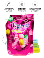 Hygiene Кондиционер концентрат для белья парфюмированный Летний макарун Summer Macaron Scent Fabric Softener, 1000 мл Hygiene Кондиционер концентрат для белья парфюмированный Летний макарун Summer Macaron Scent Fabric Softener, 1000 мл