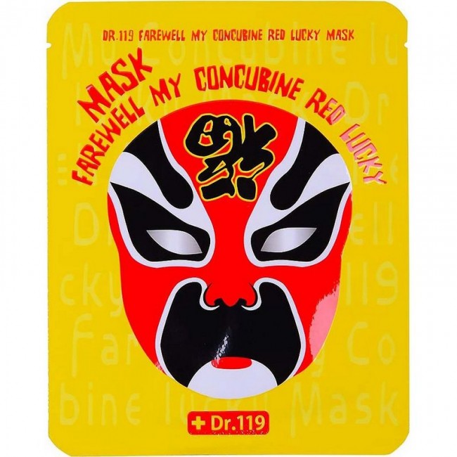 Baviphat Dr.119 Farewell My Concubine Red lucky Mask Маска для лица охлаждающая, 25 мл Baviphat Dr.119 Farewell My Concubine Red lucky Mask Маска для лица охлаждающая, 25 мл