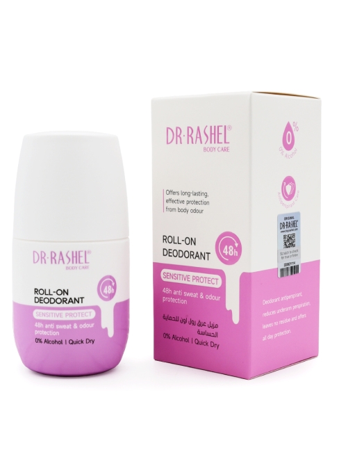 Dr.Rashel Дезодорант шариковый Чувствительная защита Sensitive Protect Roll-On Deodorant, 50 мл Dr.Rashel Дезодорант шариковый Чувствительная защита Sensitive Protect Roll-On Deodorant, 50 мл