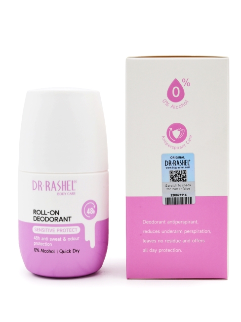 Dr.Rashel Дезодорант шариковый Чувствительная защита Sensitive Protect Roll-On Deodorant, 50 мл Dr.Rashel Дезодорант шариковый Чувствительная защита Sensitive Protect Roll-On Deodorant, 50 мл