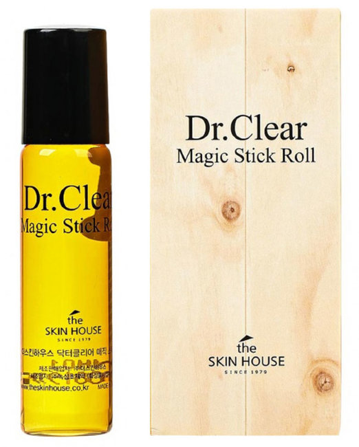 The Skin House Dr. Clear Magic Stick Roll Точечное средство от воспалений с роликовым аппликатором, 15 мл The Skin House Dr. Clear Magic Stick Roll Точечное средство от воспалений с роликовым аппликатором, 15 мл