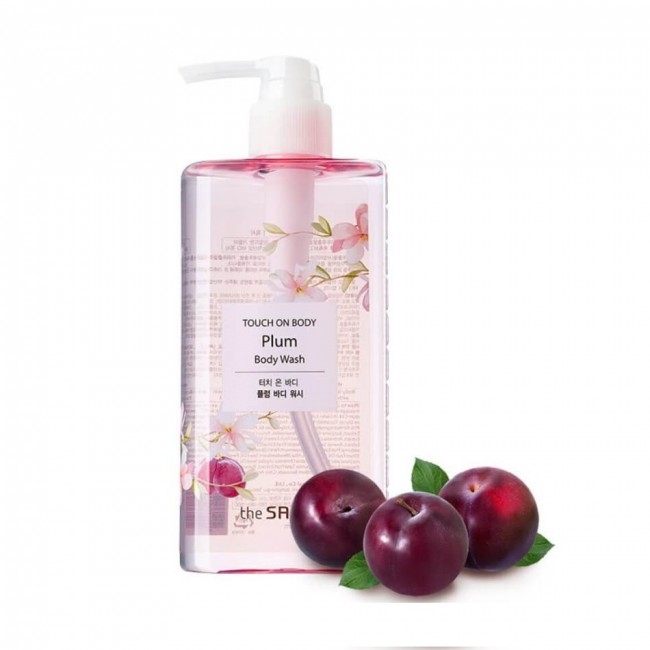 The Saem Гель для душа слива Touch On Body Plum Body Wash, 300 мл