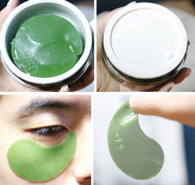 Rearar Dia Force Hydro Gel Eye Patch Marine Big Гидрогелевые патчи с эффектом лифтинга с Морскими водорослями, 60 шт