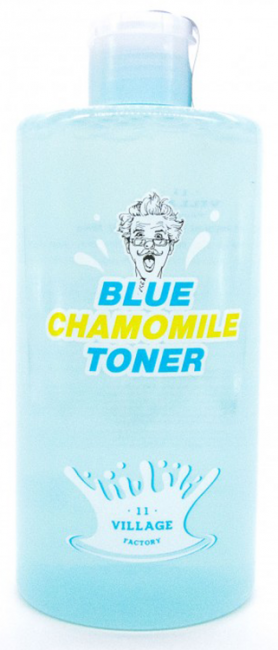 VILLAGE 11 FACTORY Blue Chamomile Toner Успокаивающий тонер с экстрактом голубой ромашки, 400 мл VILLAGE 11 FACTORY Blue Chamomile Toner Успокаивающий тонер с экстрактом голубой ромашки, 400 мл