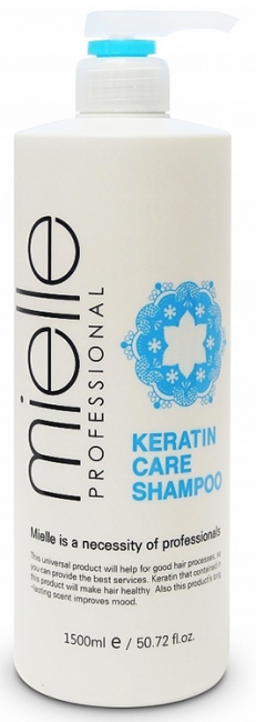 Mielle Keratin Care Shampoo Шампунь с кератином, 1500 мл