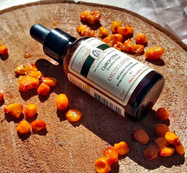 Kleona Биоактивная сыворотка Облепиха для любого типа кожи (кроме сухой и чувствительной), 25 мл