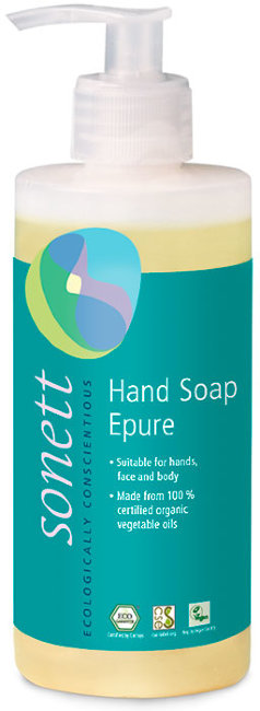Sonett Мыло жидкое Epure, 300 мл Sonett Мыло жидкое Epure, 300 мл