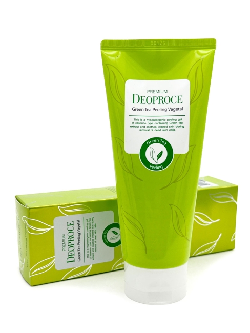Deoproce Пилинг скатка с экстрактом зелёного чая Green Tea Peeling Vegetal, 170 г Deoproce Пилинг скатка с экстрактом зелёного чая Green Tea Peeling Vegetal, 170 г