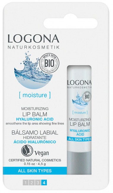 Logona Бальзам для губ Hyaluron-saure, 4,5 г