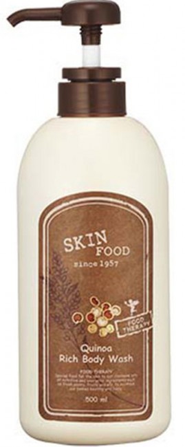 SKINFOOD Quinoa Rich Body Wash Гель для душа с экстрактом киноа, 500 мл