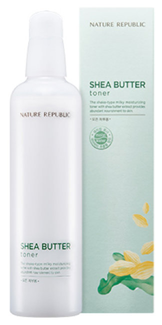 NATURE REPUBLIC Shea Butter Toner Увлажняющий тонер с маслом ши, 150 мл NATURE REPUBLIC Shea Butter Toner Увлажняющий тонер с маслом ши, 150 мл
