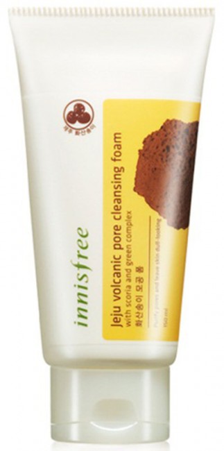 Innisfree Jeju Volcanic Pore Cleansing Foam Пенка для умывания и очищения пор с вулканической глиной, 150 мл Innisfree Jeju Volcanic Pore Cleansing Foam Пенка для умывания и очищения пор с вулканической глиной, 150 мл
