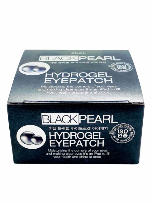 Ekel Гидрогелевые патчи с экстрактом черного Жемчуга Black Pearl Hydrogel Eye Patch, 60 шт