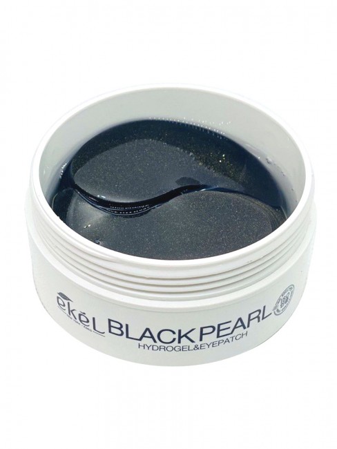 Ekel Гидрогелевые патчи с экстрактом черного Жемчуга Black Pearl Hydrogel Eye Patch, 60 шт