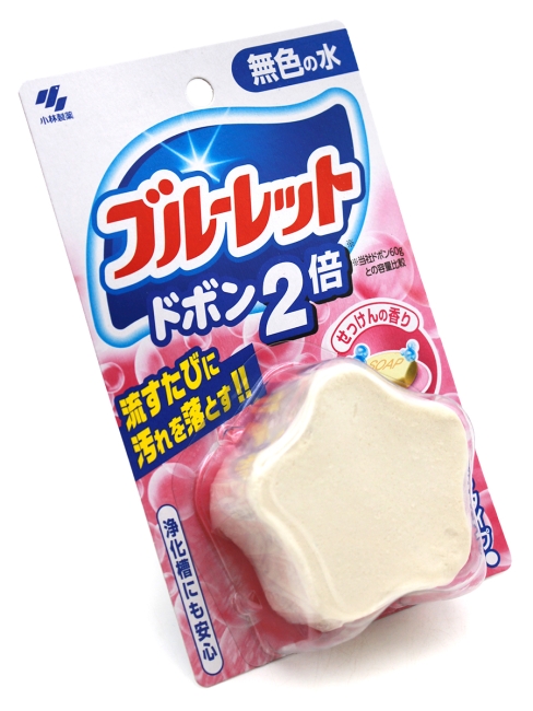 Kobayashi Таблетка для бачка унитаза (двойная) Свежесть Bluelet Dobon W, 120 г