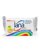 Lana Хозяйственное мыло для стирки и застирывания с ароматом лимона Antibacterial Laundry Soap, 255 г