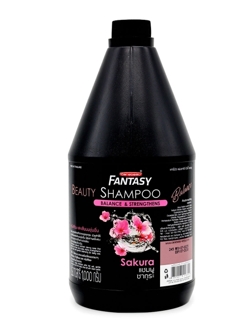 Carebeau Шампунь для роста волос укрепляющий Сакура Fantasy Sakura Shampoo, 1000 г