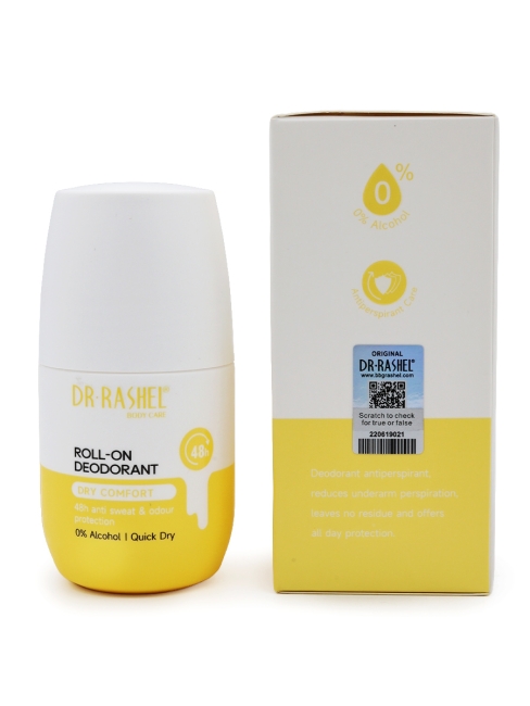 Dr.Rashel Дезодорант шариковый Сухость и Комфорт Dry Comfort Roll-On Deodorant, 50 мл Dr.Rashel Дезодорант шариковый Сухость и Комфорт Dry Comfort Roll-On Deodorant, 50 мл