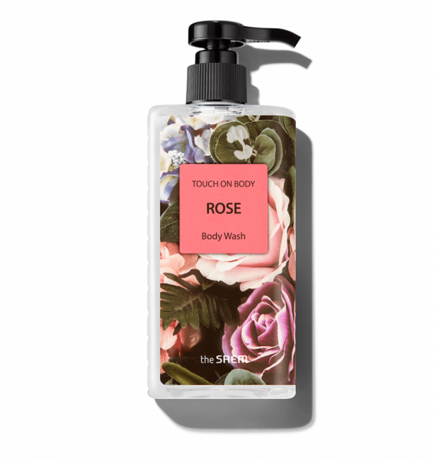 The Saem Гель для душа Touch On Body Rose Body Wash, 300 мл