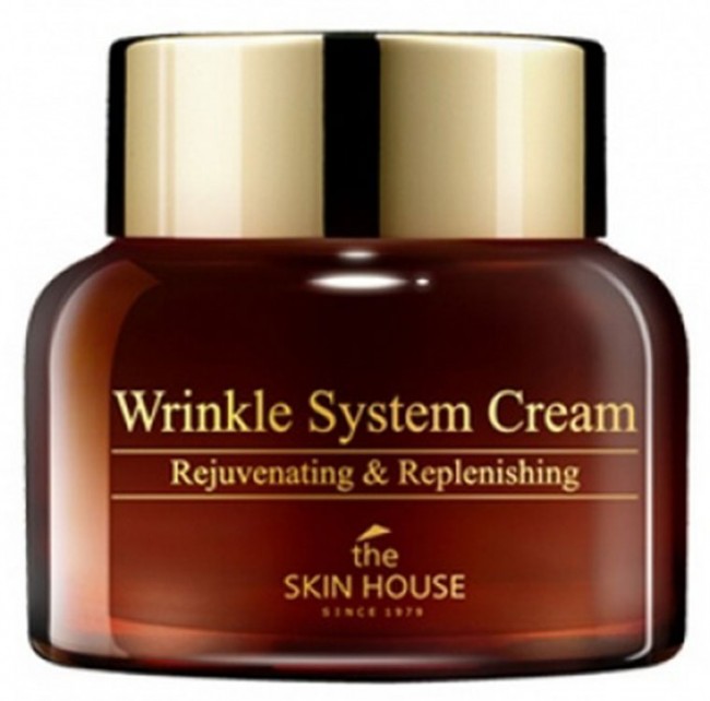The Skin House Wrinkle System Cream Анти-возрастной питательный крем с коллагеном, 50 г