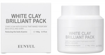 EUNYUL White Clay Brilliant Pack Очищающая маска для лица с белой глиной, 100 мл