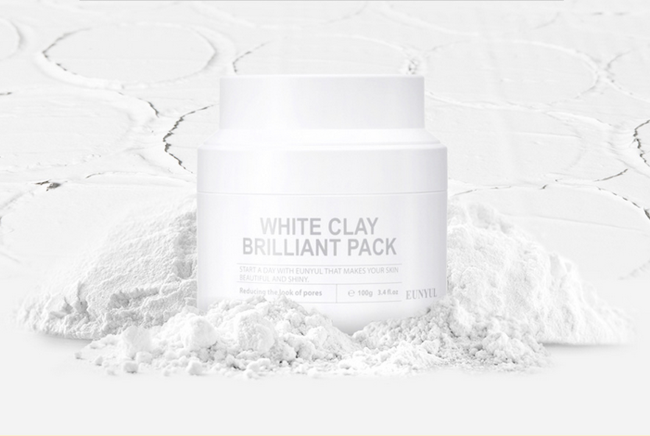EUNYUL White Clay Brilliant Pack Очищающая маска для лица с белой глиной, 100 мл