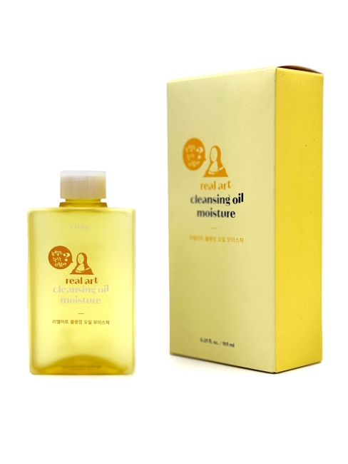 ETUDE HOUSE Гидрофильное масло для лица Real Art Moisture Cleansing Oil, 185 мл